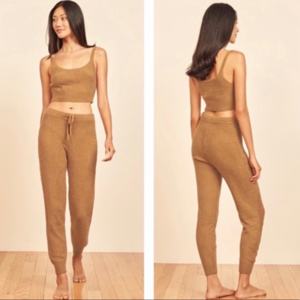 Reformation Monte Two Piece Pajama Set